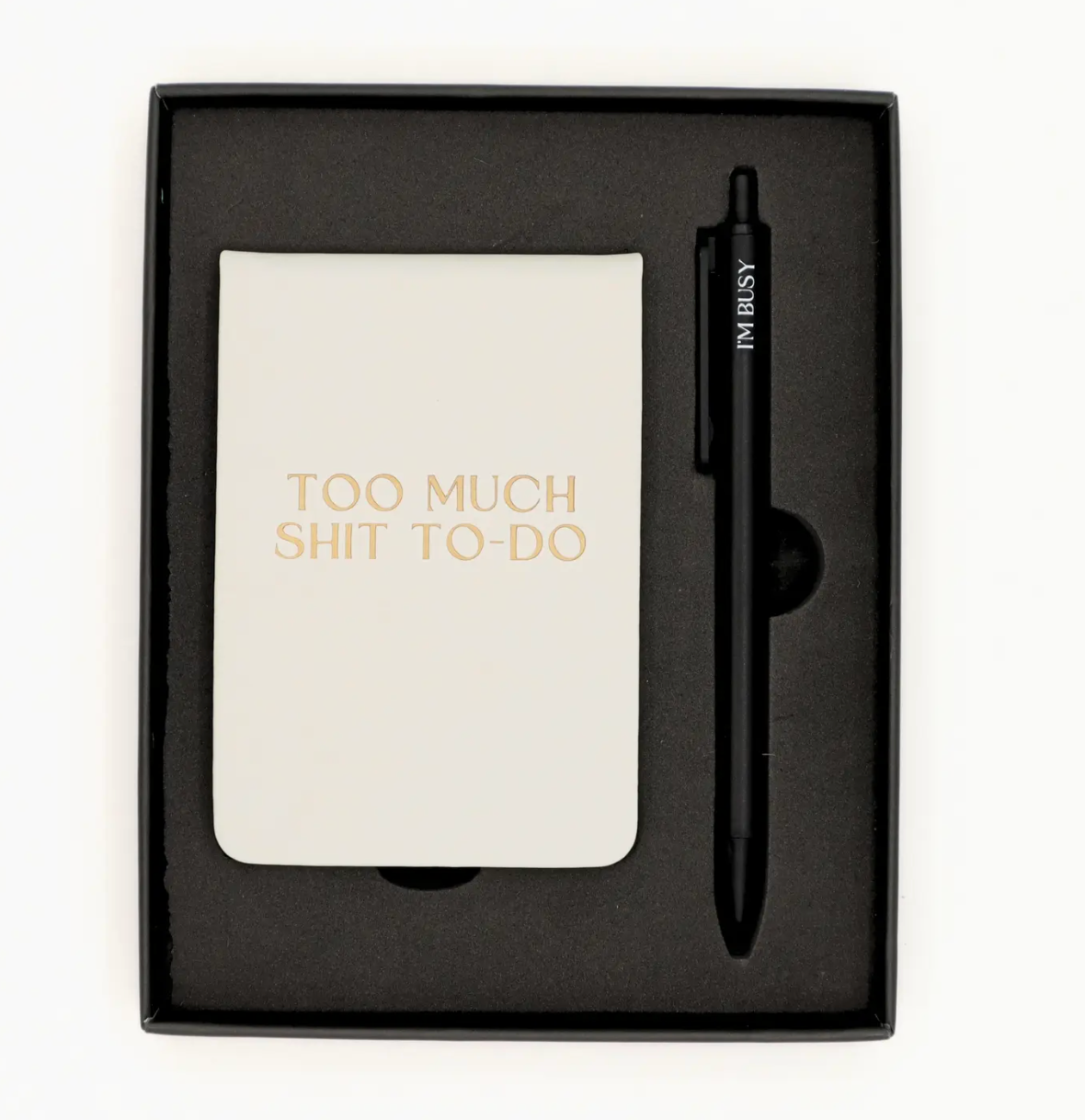 Funny Pocket Journal & Pen Box Set
