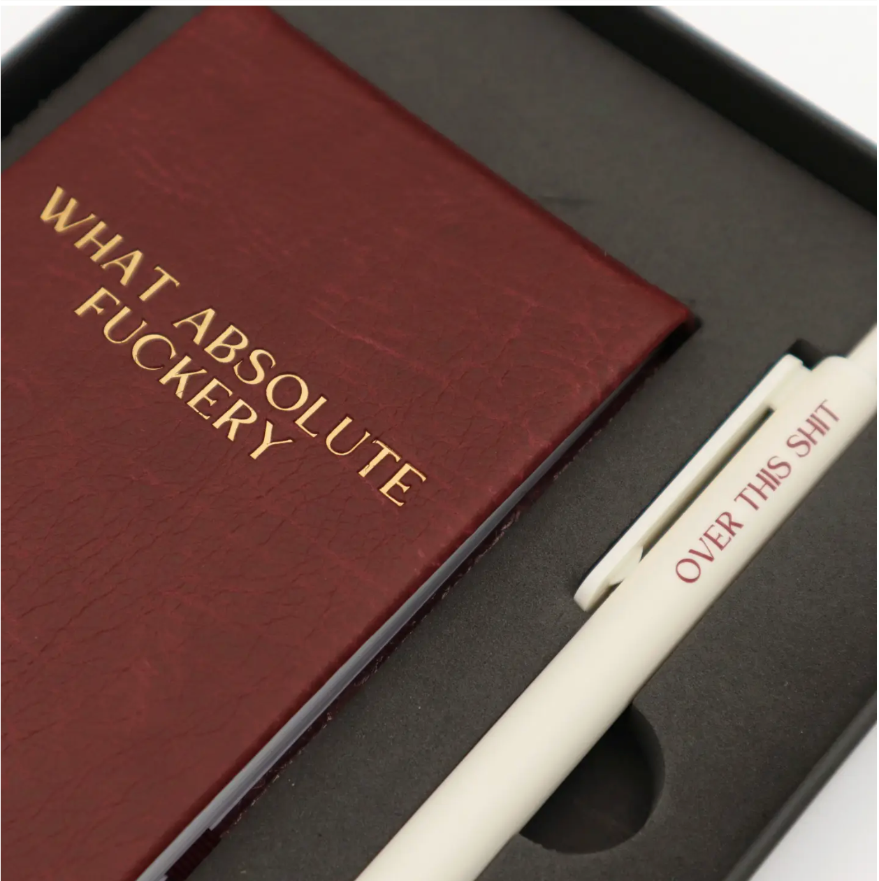 Funny Pocket Journal & Pen Box Set