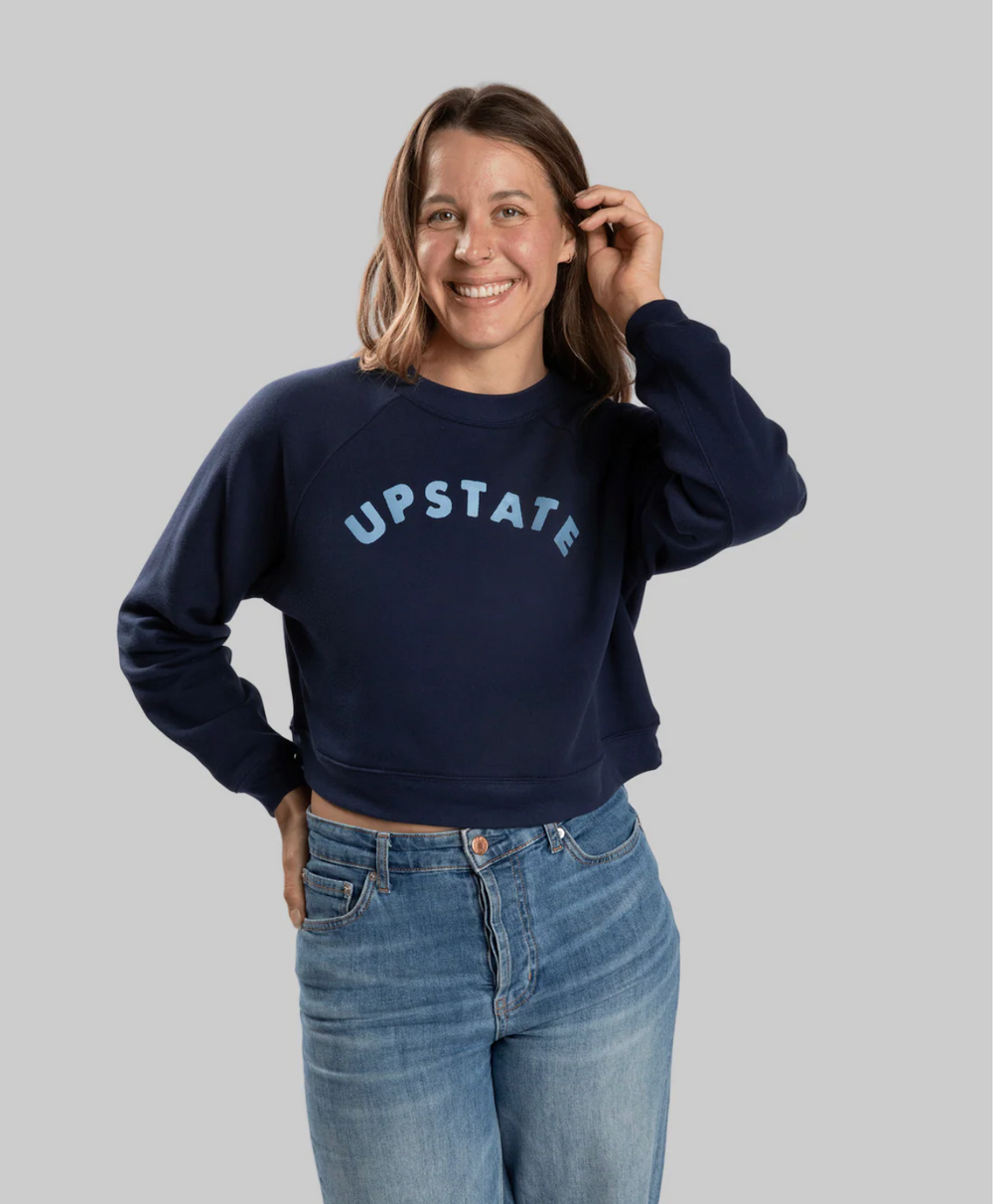 UPSTATE Arch Crop Crewneck