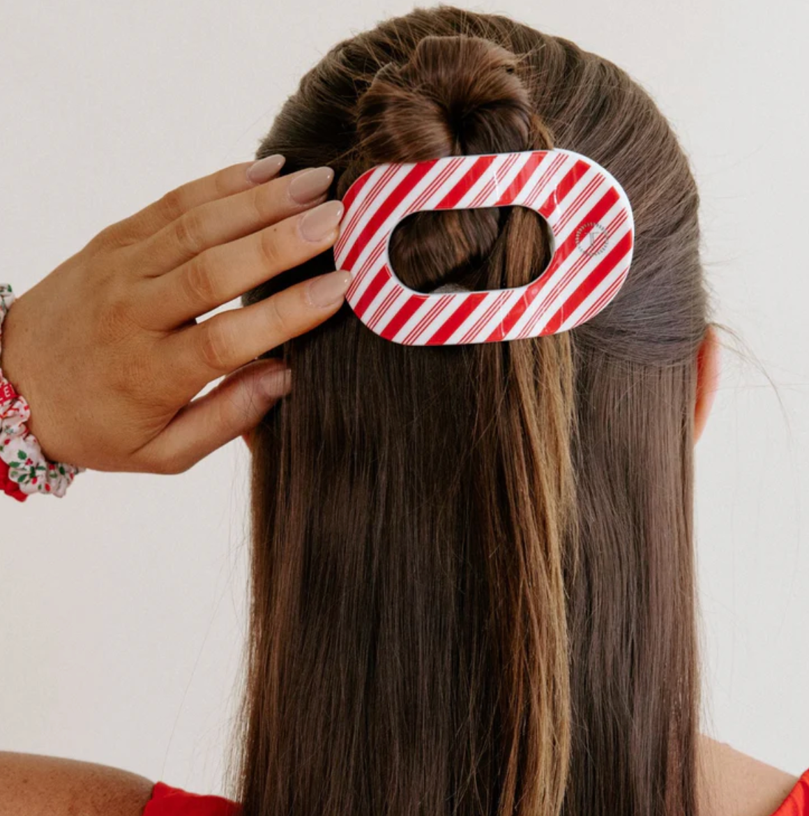 Teleties Flat Round Hair Claw Clips