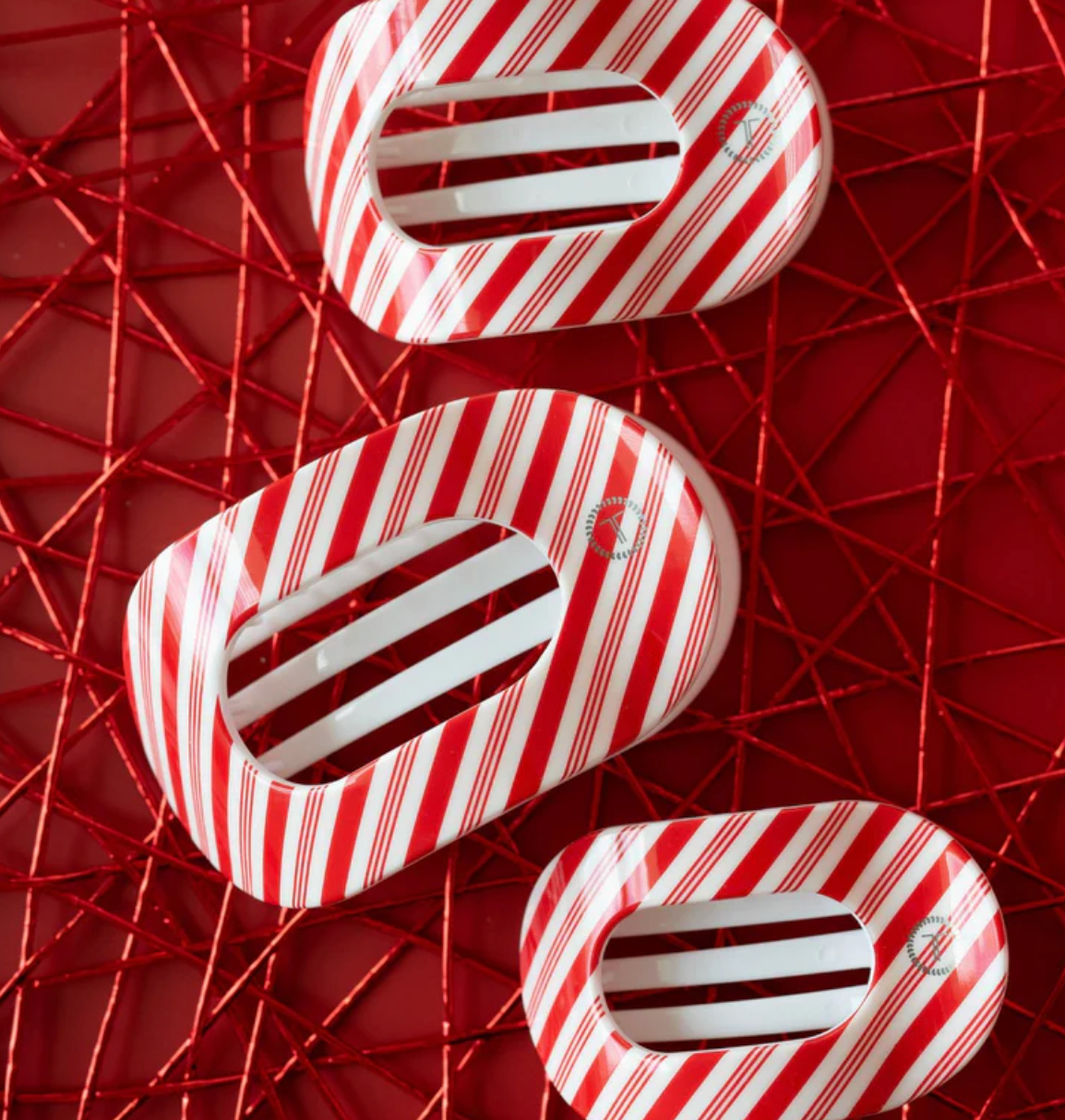 Teleties Flat Round Hair Claw Clips