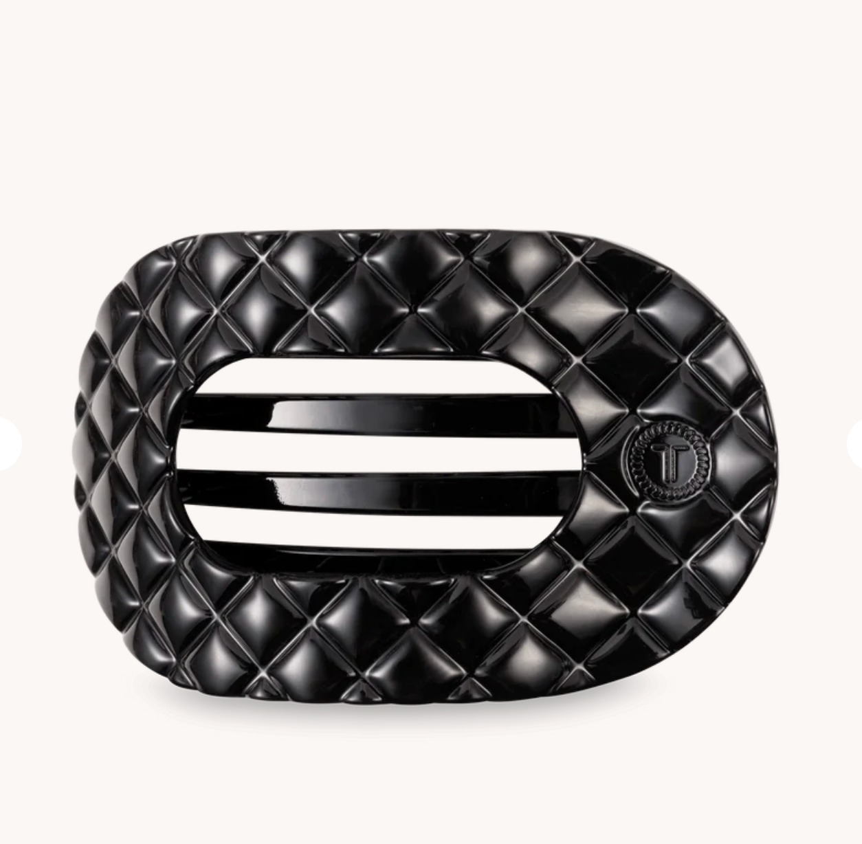 Teleties Flat Round Hair Claw Clips