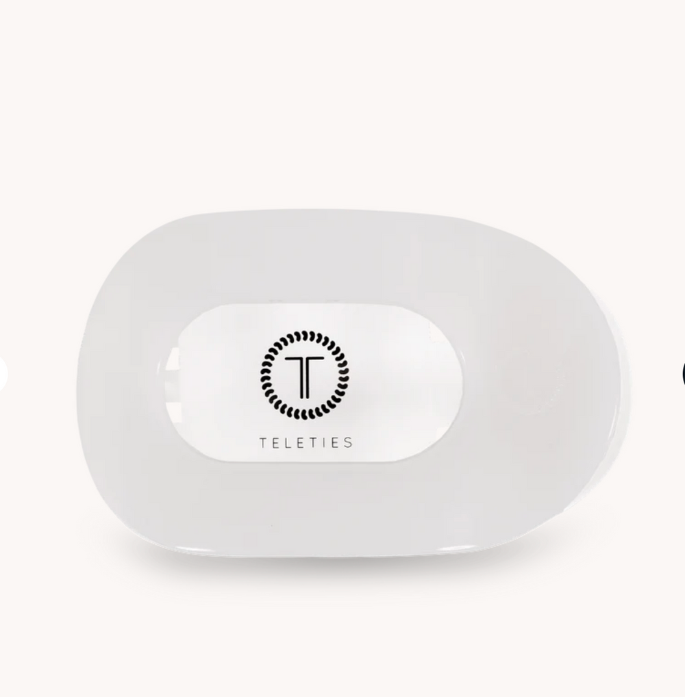 Teleties Flat Round Hair Claw Clips