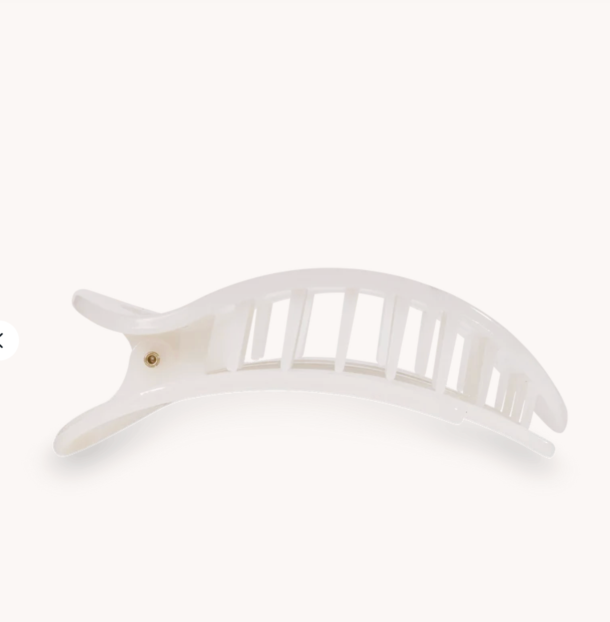 Teleties Flat Round Hair Claw Clips