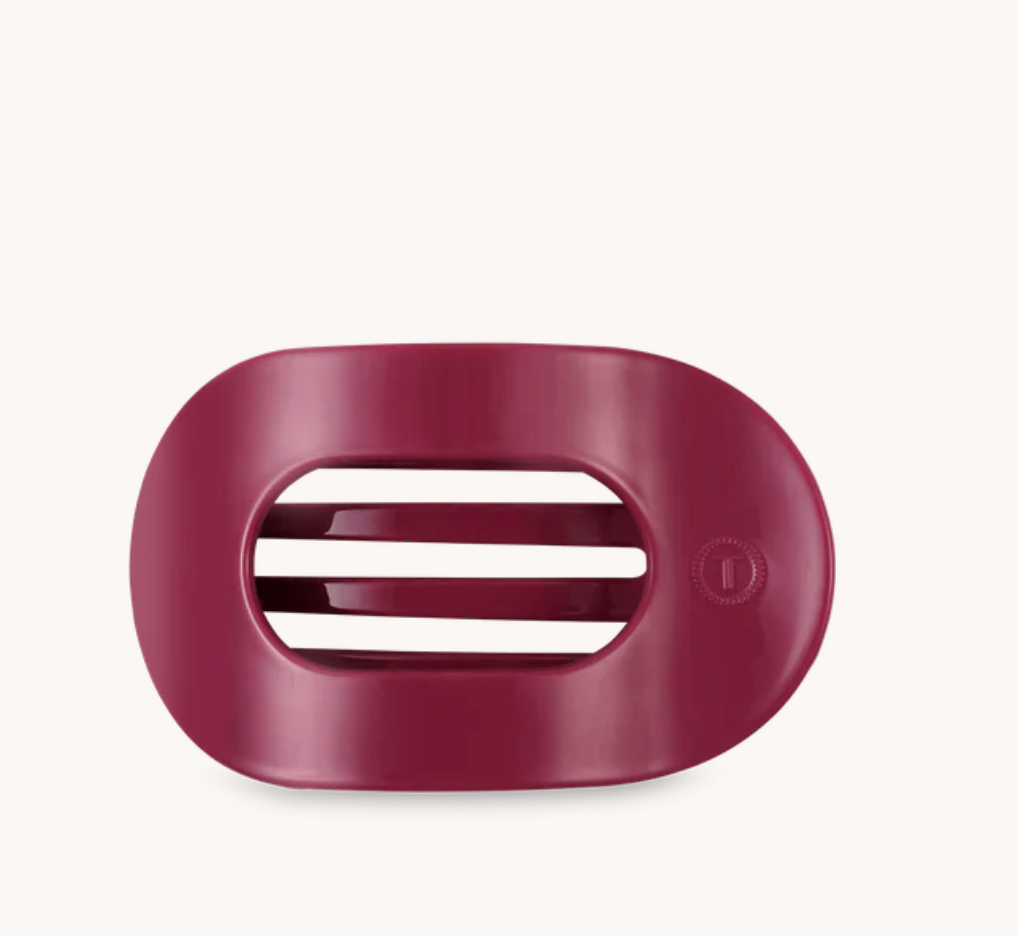 Teleties Flat Round Hair Claw Clips