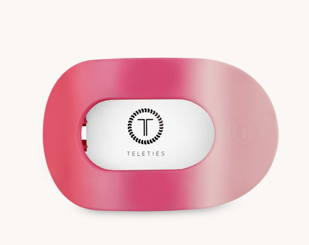 Teleties Flat Round Hair Claw Clips