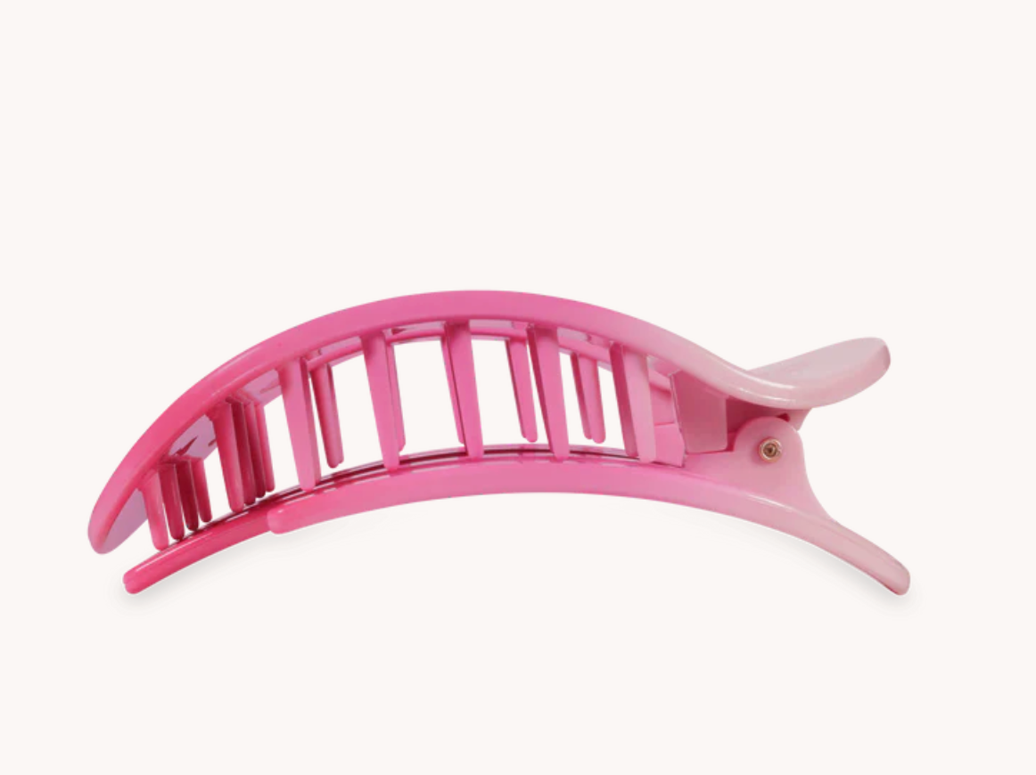 Teleties Flat Round Hair Claw Clips