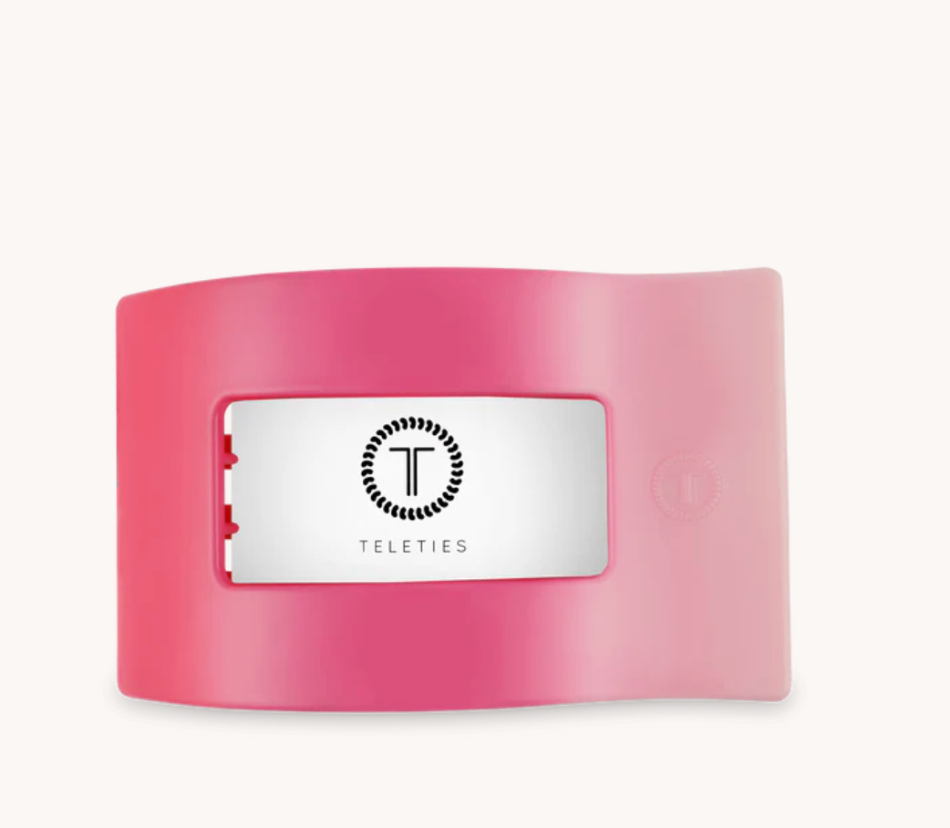 Teleties Flat Rectangle Clips