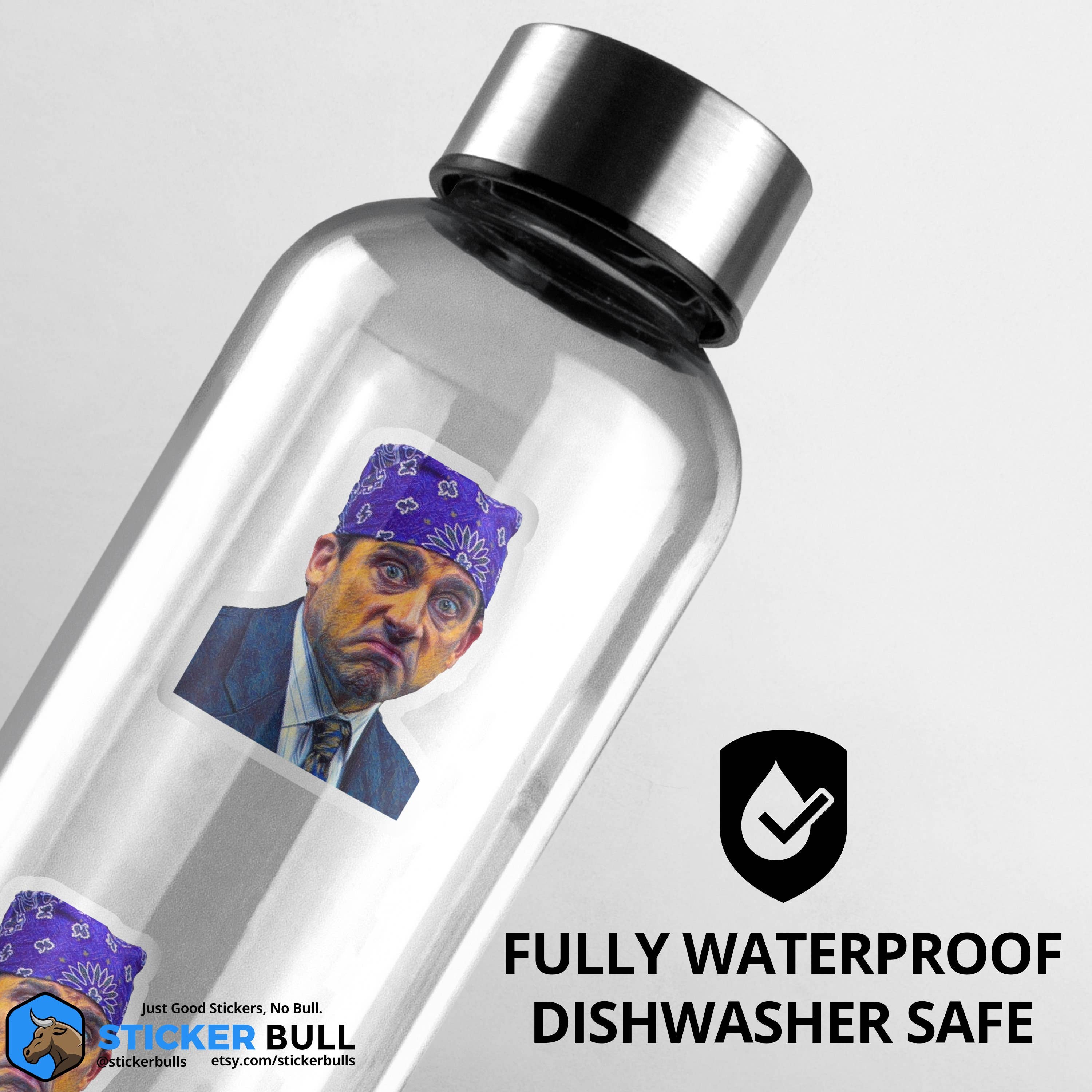Sticker Bull - Prison Mike The Office Sticker, Funny Meme Sticker, The Office Sticker, The Office TV Show, Vinyl Sticker, Water Bottle, Hydroflask Sticker