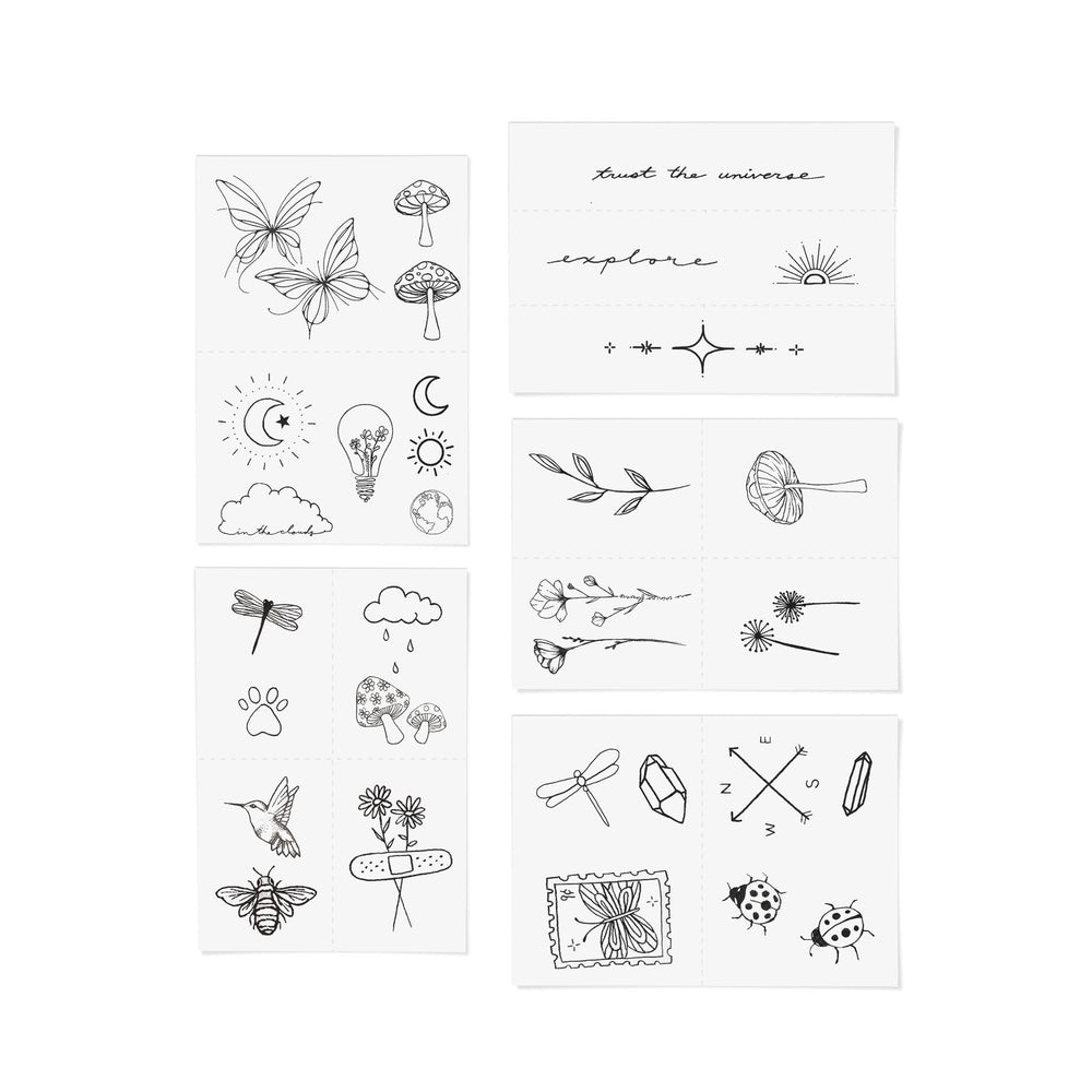 INKED by Dani - Explorer Temporary Tattoo Pack