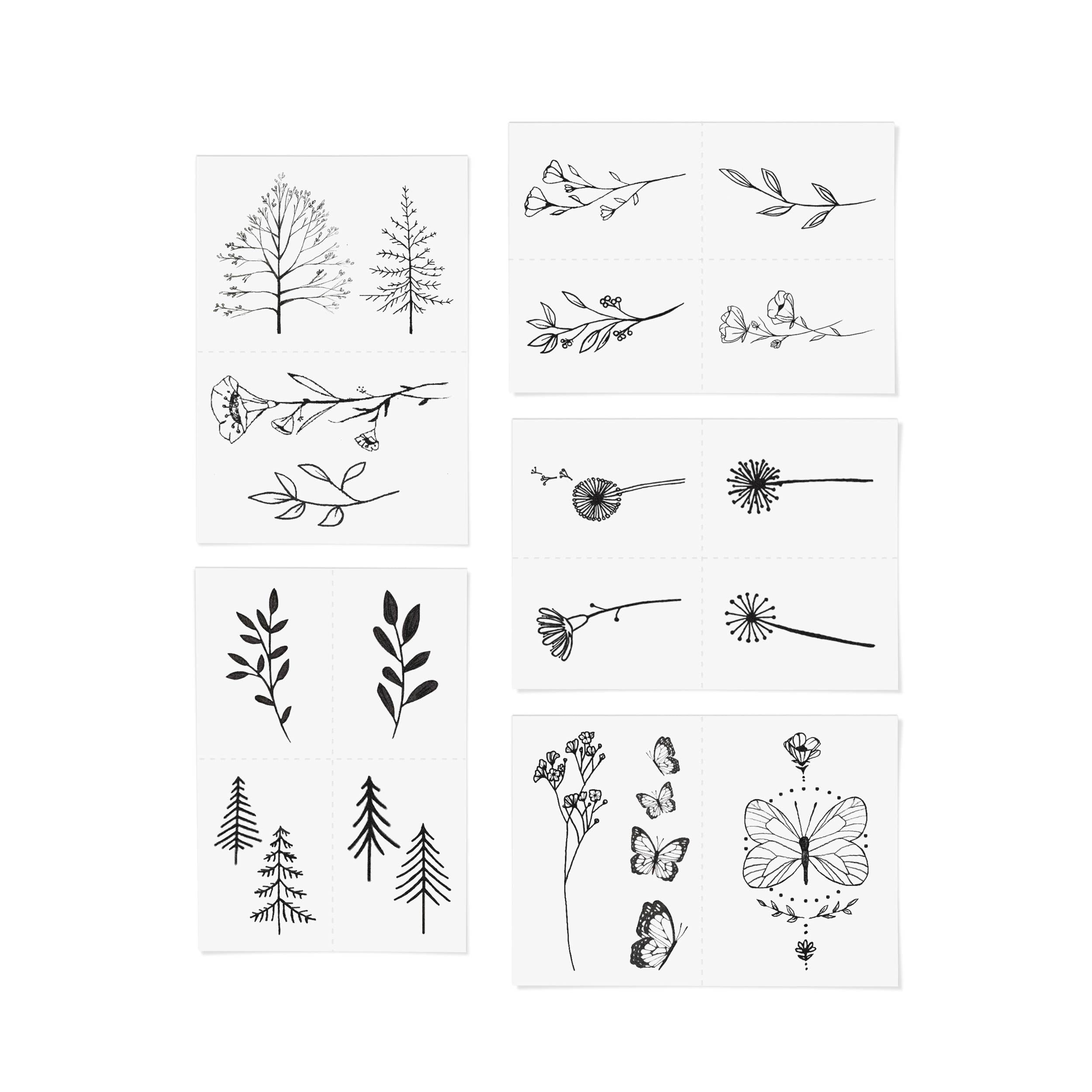 INKED by Dani - Wild Thing Temporary Tattoo Pack