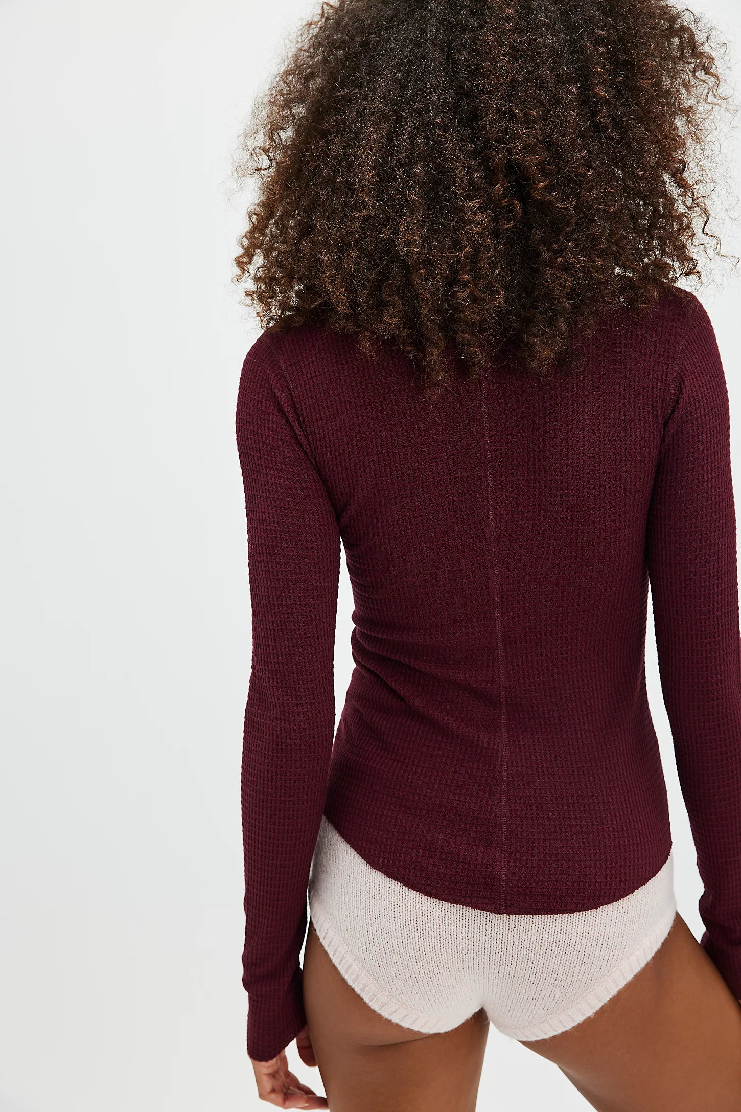 Free People Going Places Long-Sleeve Waffle Cardigan