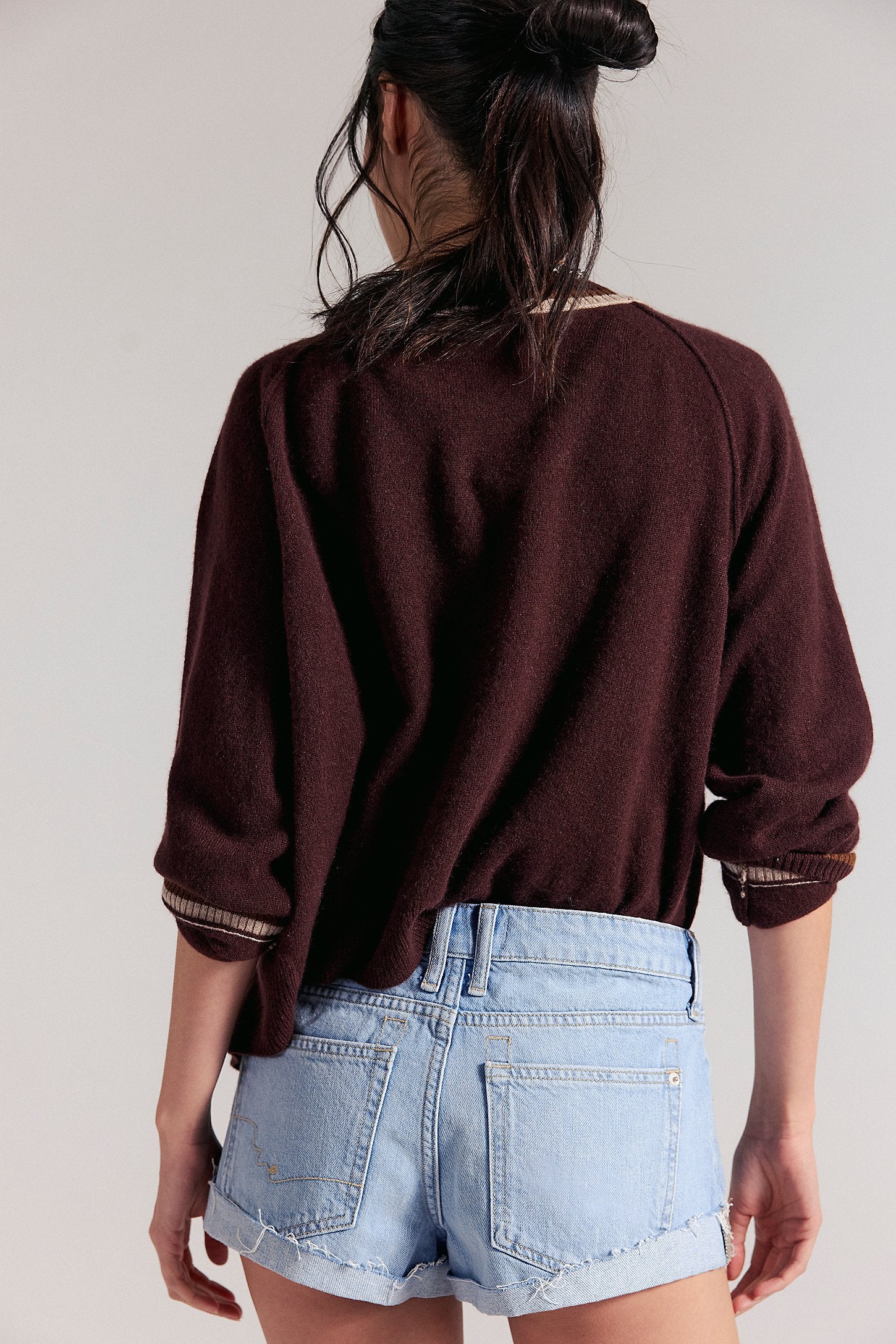 We the Free People Cali Cuffed denim Jean Shorts