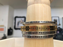 Load image into Gallery viewer, Gage Huntley Verbiage Cuff