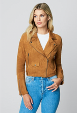 Load image into Gallery viewer, Toasted Caramel Faux Suede Jacket